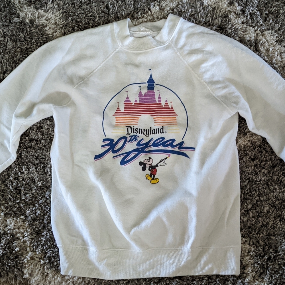 Disneyland 30th Anniversary sweatshirt